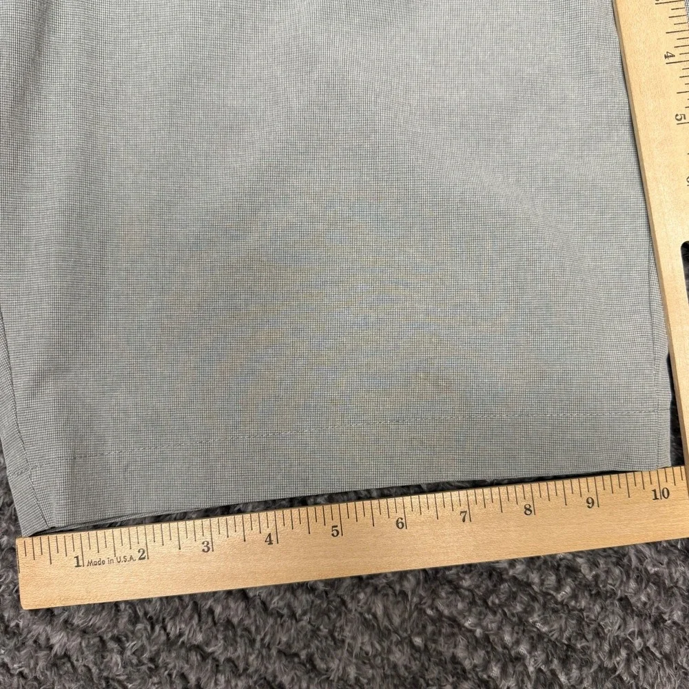 Banana Republic Mens‎ Shorts 32 Light Gray Elastic Waist Stretch Performance